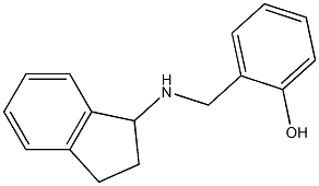 2-[(2,3-dihydro-1H-inden-1-ylamino)methyl]phenol|