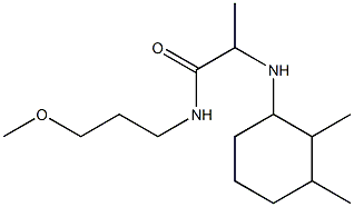 2-[(2,3-dimethylcyclohexyl)amino]-N-(3-methoxypropyl)propanamide