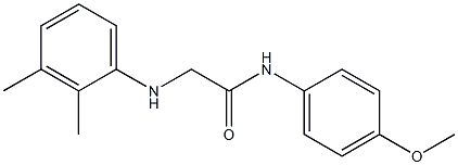 2-[(2,3-dimethylphenyl)amino]-N-(4-methoxyphenyl)acetamide