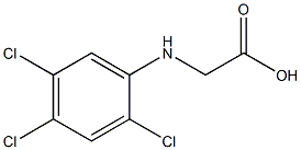 2-[(2,4,5-trichlorophenyl)amino]acetic acid|