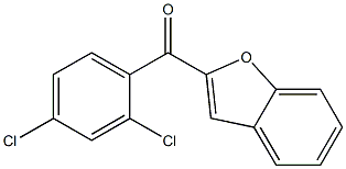 2-[(2,4-dichlorophenyl)carbonyl]-1-benzofuran Structure