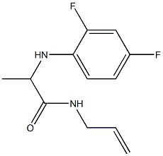 2-[(2,4-difluorophenyl)amino]-N-(prop-2-en-1-yl)propanamide