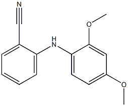 2-[(2,4-dimethoxyphenyl)amino]benzonitrile