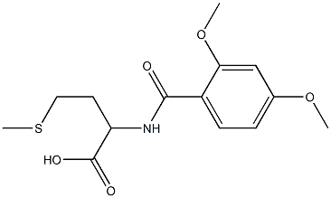  2-[(2,4-dimethoxyphenyl)formamido]-4-(methylsulfanyl)butanoic acid