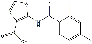 2-[(2,4-dimethylbenzoyl)amino]thiophene-3-carboxylic acid