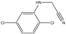 2-[(2,5-dichlorophenyl)amino]acetonitrile Structure