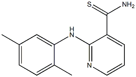 2-[(2,5-dimethylphenyl)amino]pyridine-3-carbothioamide|