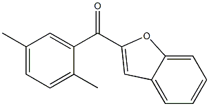 2-[(2,5-dimethylphenyl)carbonyl]-1-benzofuran Structure