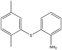 2-[(2,5-dimethylphenyl)sulfanyl]aniline Structure