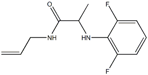 2-[(2,6-difluorophenyl)amino]-N-(prop-2-en-1-yl)propanamide