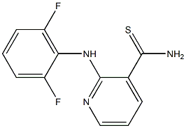 2-[(2,6-difluorophenyl)amino]pyridine-3-carbothioamide