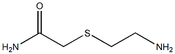 2-[(2-aminoethyl)thio]acetamide Struktur