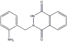 2-[(2-aminophenyl)methyl]-1,2,3,4-tetrahydrophthalazine-1,4-dione Structure