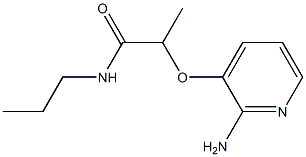 2-[(2-aminopyridin-3-yl)oxy]-N-propylpropanamide