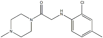 2-[(2-chloro-4-methylphenyl)amino]-1-(4-methylpiperazin-1-yl)ethan-1-one