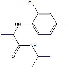  2-[(2-chloro-4-methylphenyl)amino]-N-(propan-2-yl)propanamide