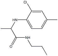 2-[(2-chloro-4-methylphenyl)amino]-N-propylpropanamide