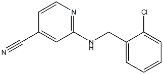  2-[(2-chlorobenzyl)amino]isonicotinonitrile