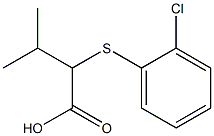 2-[(2-chlorophenyl)sulfanyl]-3-methylbutanoic acid