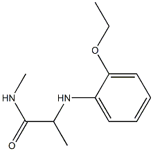 2-[(2-ethoxyphenyl)amino]-N-methylpropanamide