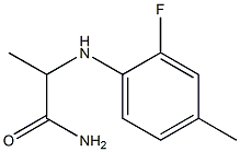 2-[(2-fluoro-4-methylphenyl)amino]propanamide