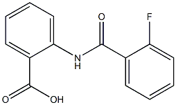  2-[(2-fluorobenzoyl)amino]benzoic acid