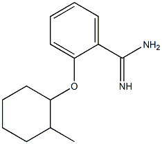  2-[(2-methylcyclohexyl)oxy]benzene-1-carboximidamide