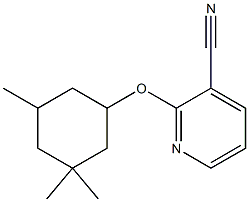 2-[(3,3,5-trimethylcyclohexyl)oxy]pyridine-3-carbonitrile