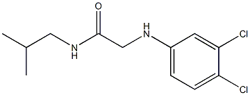  2-[(3,4-dichlorophenyl)amino]-N-(2-methylpropyl)acetamide