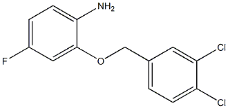 2-[(3,4-dichlorophenyl)methoxy]-4-fluoroaniline