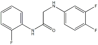 2-[(3,4-difluorophenyl)amino]-N-(2-fluorophenyl)acetamide