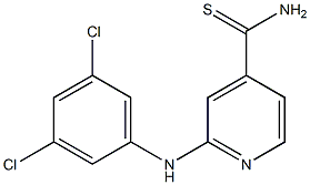 2-[(3,5-dichlorophenyl)amino]pyridine-4-carbothioamide