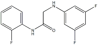 2-[(3,5-difluorophenyl)amino]-N-(2-fluorophenyl)acetamide