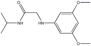 2-[(3,5-dimethoxyphenyl)amino]-N-(propan-2-yl)acetamide