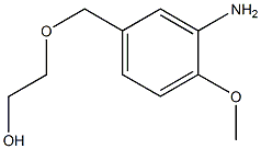 2-[(3-amino-4-methoxyphenyl)methoxy]ethan-1-ol