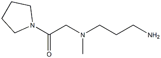 2-[(3-aminopropyl)(methyl)amino]-1-(pyrrolidin-1-yl)ethan-1-one