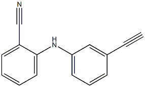 2-[(3-ethynylphenyl)amino]benzonitrile