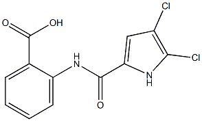 2-[(4,5-dichloro-1H-pyrrole-2-)(methyl)amido]benzoic acid