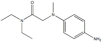 2-[(4-aminophenyl)(methyl)amino]-N,N-diethylacetamide