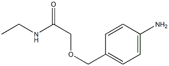 2-[(4-aminophenyl)methoxy]-N-ethylacetamide