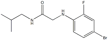 2-[(4-bromo-2-fluorophenyl)amino]-N-(2-methylpropyl)acetamide