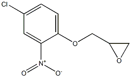 2-[(4-chloro-2-nitrophenoxy)methyl]oxirane 结构式