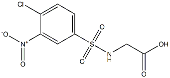 2-[(4-chloro-3-nitrobenzene)sulfonamido]acetic acid|