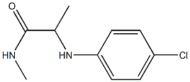 2-[(4-chlorophenyl)amino]-N-methylpropanamide