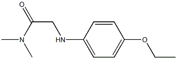 2-[(4-ethoxyphenyl)amino]-N,N-dimethylacetamide