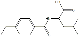 2-[(4-ethylphenyl)formamido]-4-methylpentanoic acid