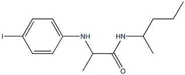 2-[(4-iodophenyl)amino]-N-(pentan-2-yl)propanamide