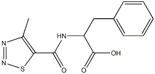 2-[(4-methyl-1,2,3-thiadiazol-5-yl)formamido]-3-phenylpropanoic acid|