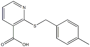 2-[(4-methylbenzyl)thio]nicotinic acid