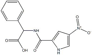 2-[(4-nitro-1H-pyrrol-2-yl)formamido]-2-phenylacetic acid